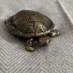 Brass Turtle Figurine